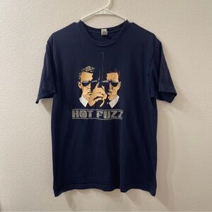 Hot fuzz this shirt just got read buddy cop the blue large